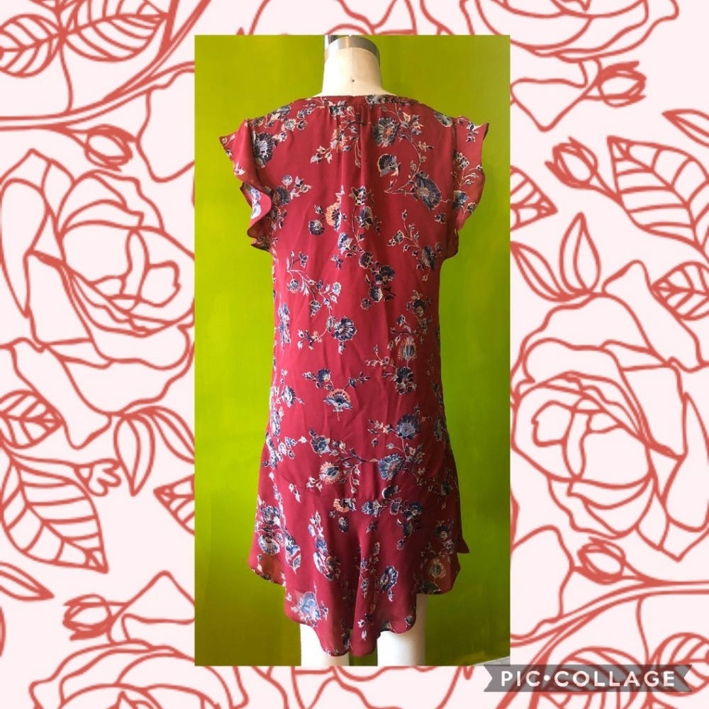 Joie Almarie B Tandori Print Silk Blend Dress - Picture 2 of 6